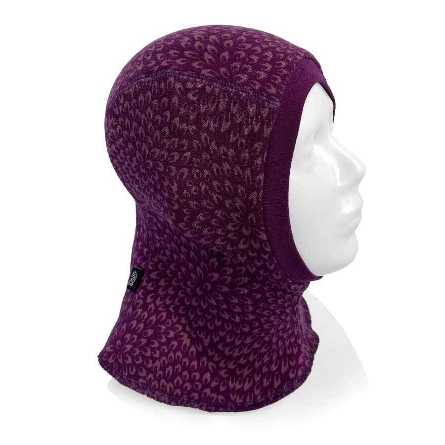 MERINO kukla Plum flower 2-vrstvá (oboustranná)