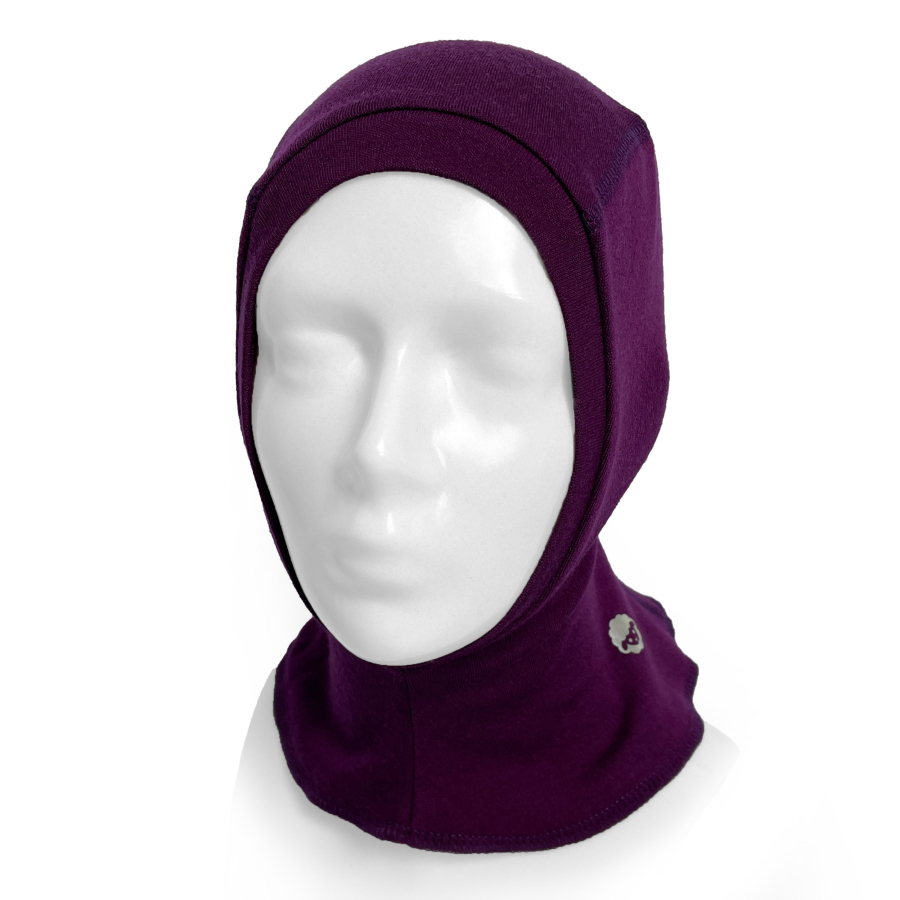 MERINO kukla Plum flower 2-vrstvá (oboustranná)