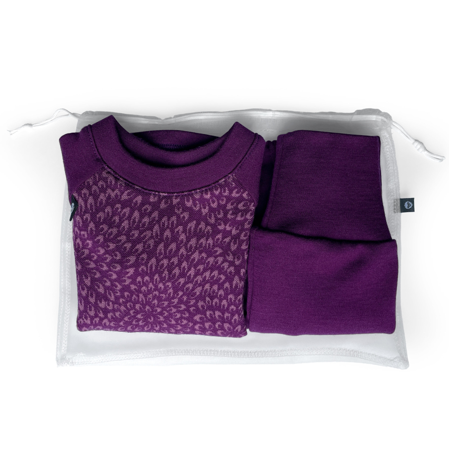 Rostoucí MERINO komplet Plum flower