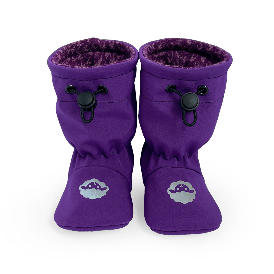 Softshelláčky MERINO classic Plum flower