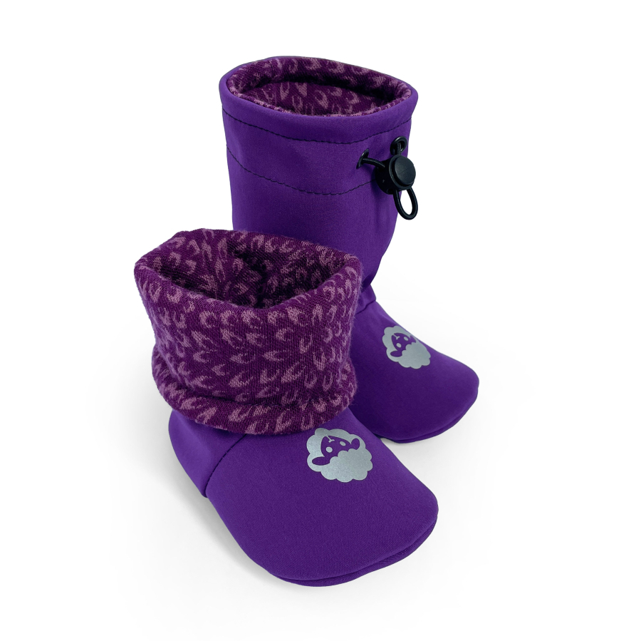 Softshelláčky MERINO classic Plum flower