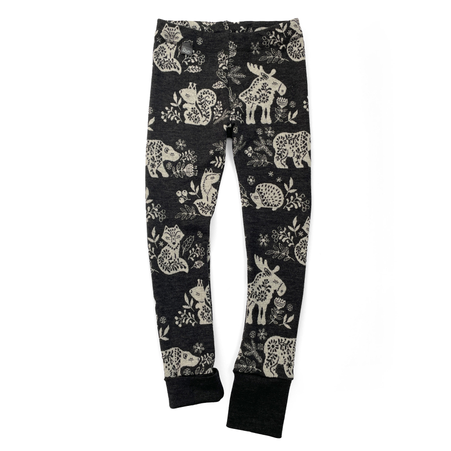 Rostoucí MERINO komplet Nordic animals grafit