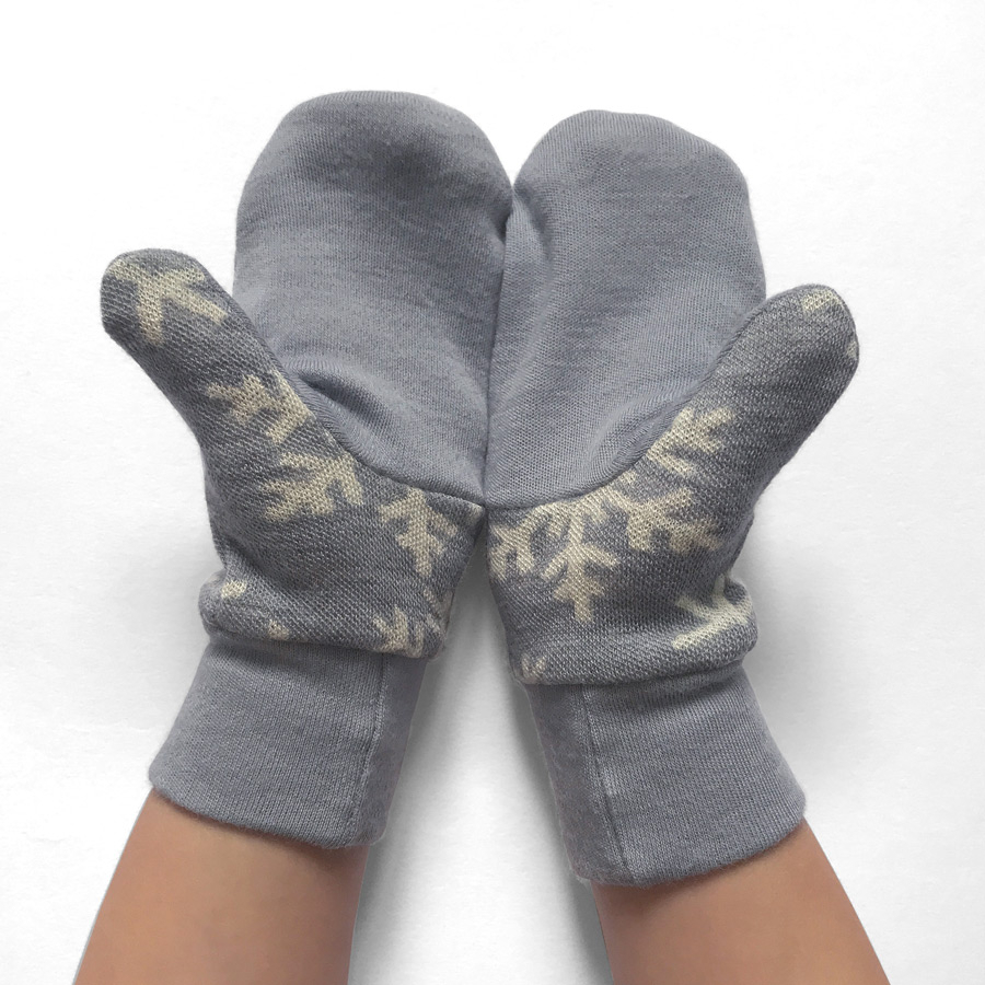 MERINO palčáky Snowflake