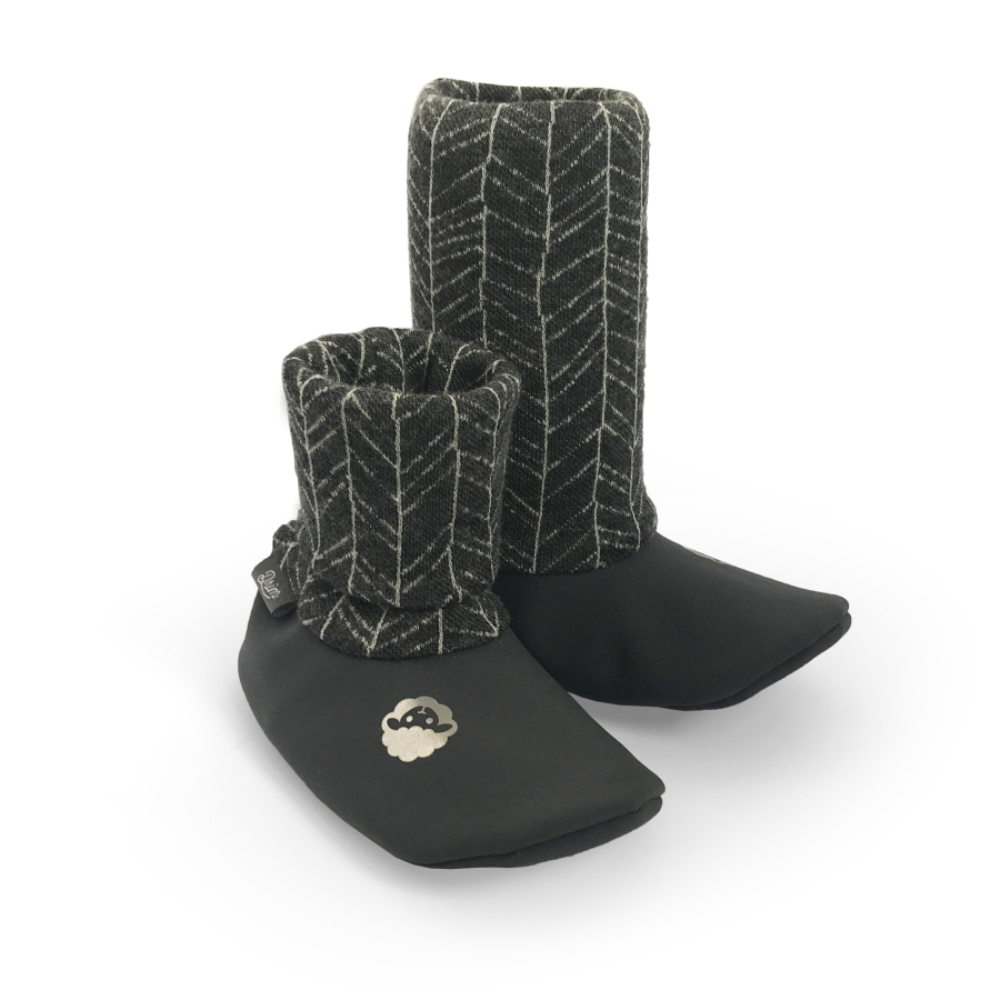 MERINO Baby set Grafit Line Knit (3-pack)