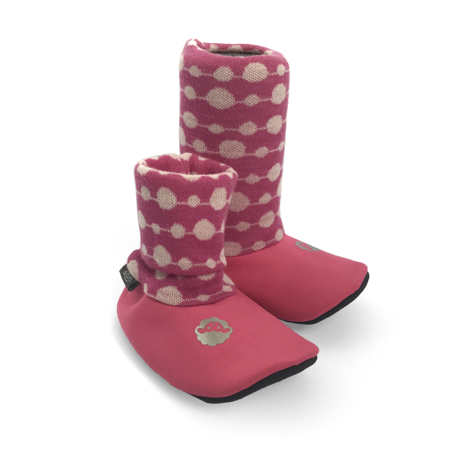 MERINO Baby set Pink bubbles (3-pack)