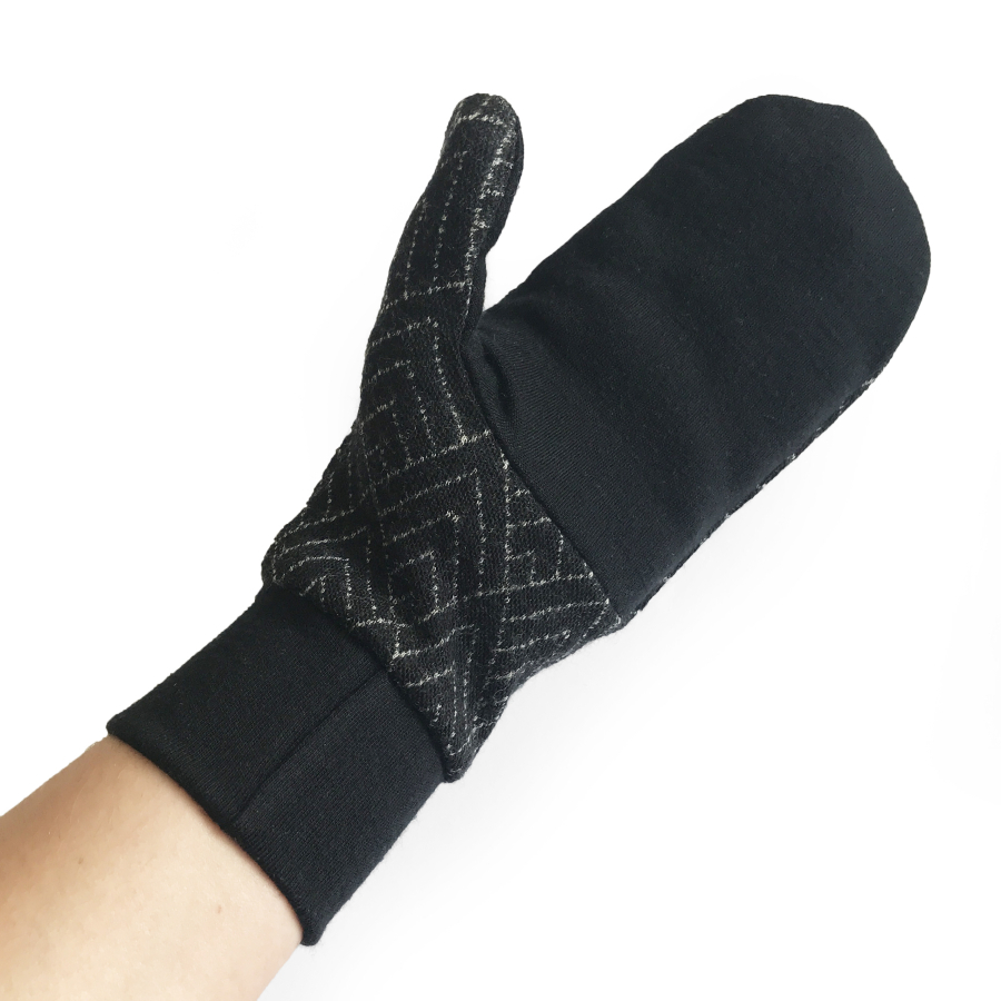 MERINO palčáky Black Karelia