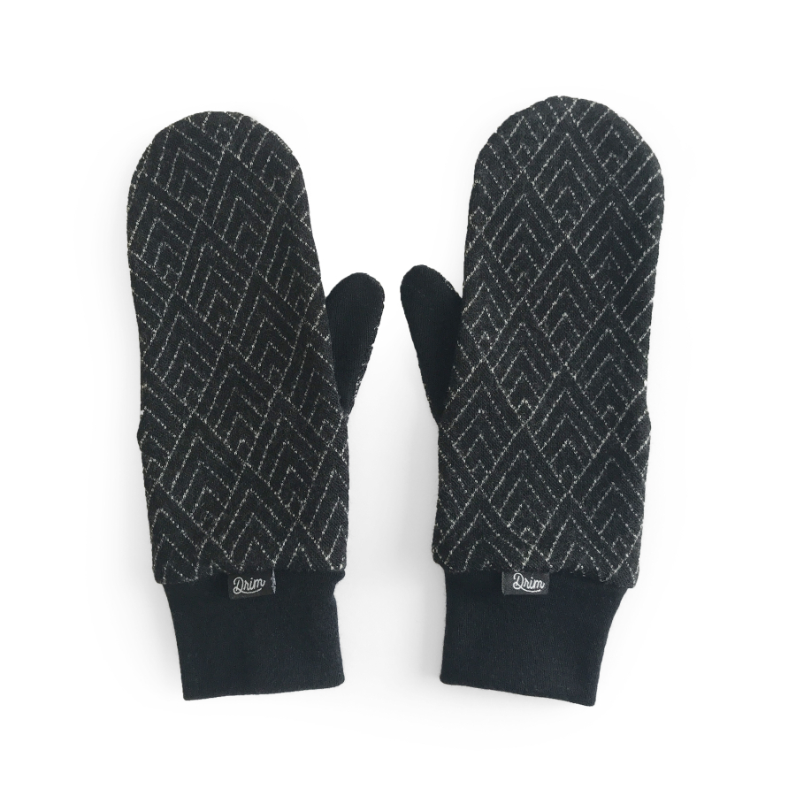 MERINO palčáky Black Karelia