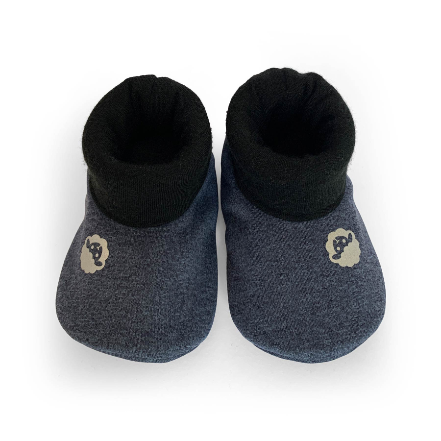 Softshelláčky MERINO soxie denim/black