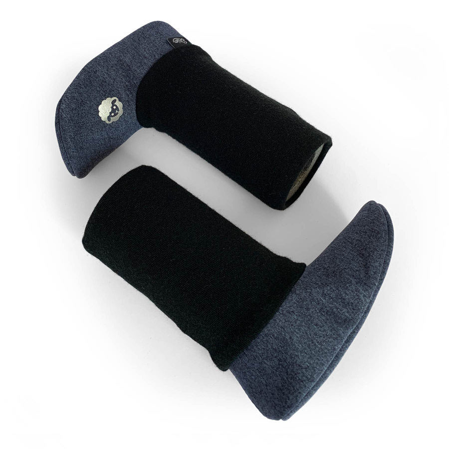 Softshelláčky MERINO soxie denim/black