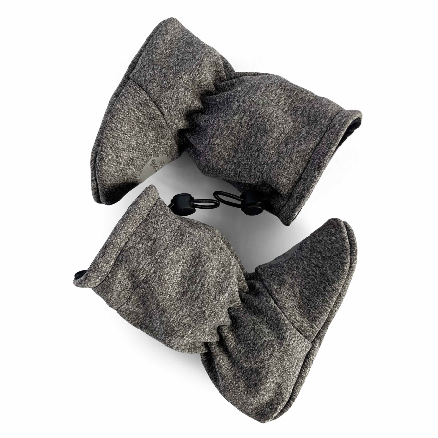 Softshelláčky MERINO classic ash/black