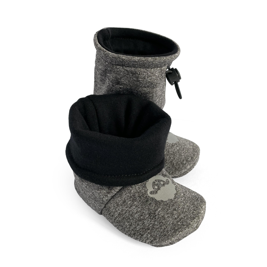 Softshelláčky MERINO classic ash/black