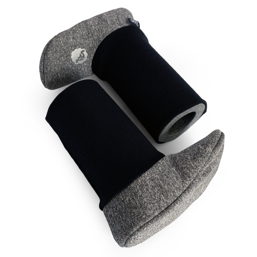 Softshelláčky MERINO soxie ash/black