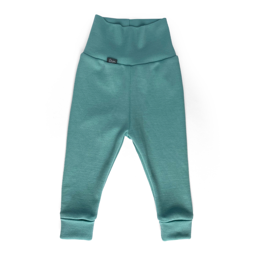 Rostoucí MERINO komplet Funny animals mint (9-24 měs.)