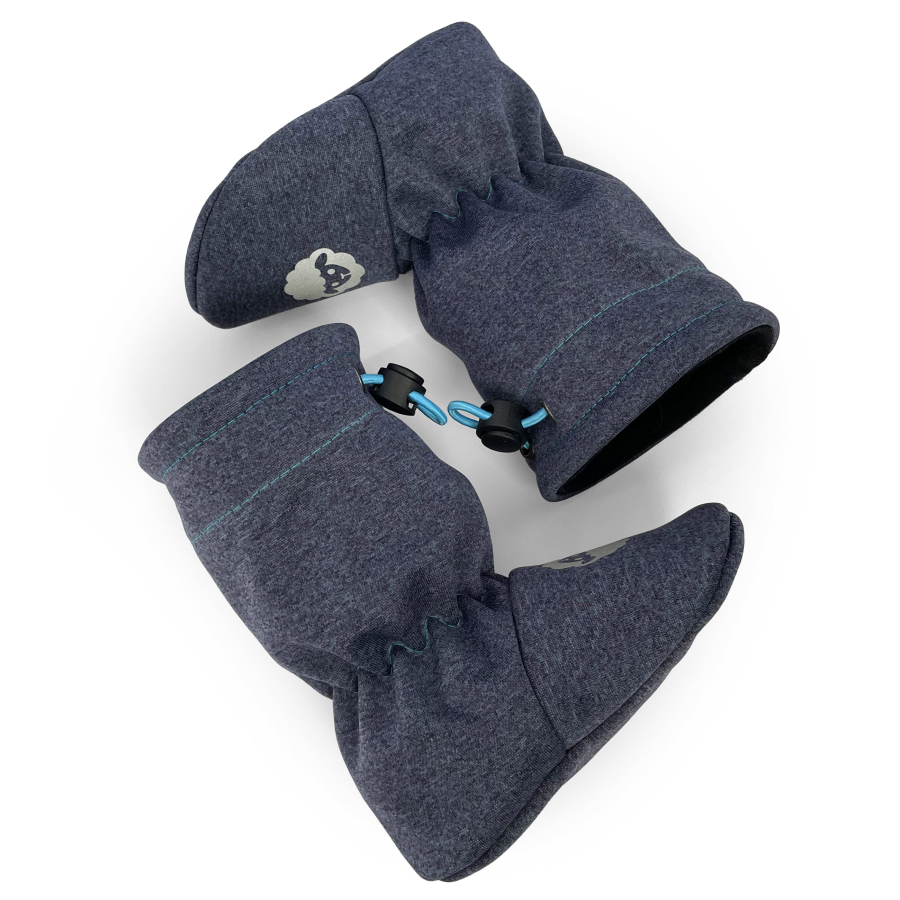 Softshelláčky MERINO classic denim/black