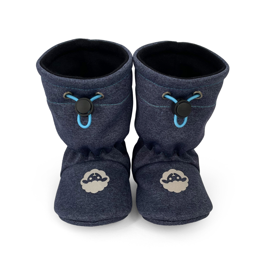 Softshelláčky MERINO classic denim/black