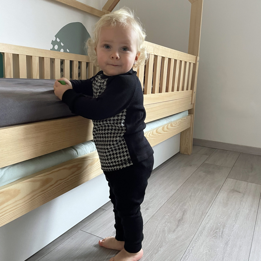 Rostoucí MERINO komplet Black/pepito