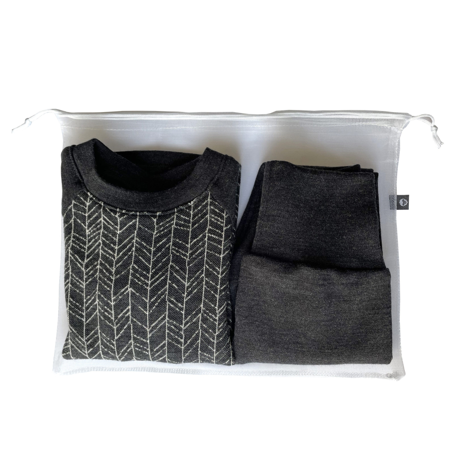 Rostoucí MERINO komplet Grafit line knit