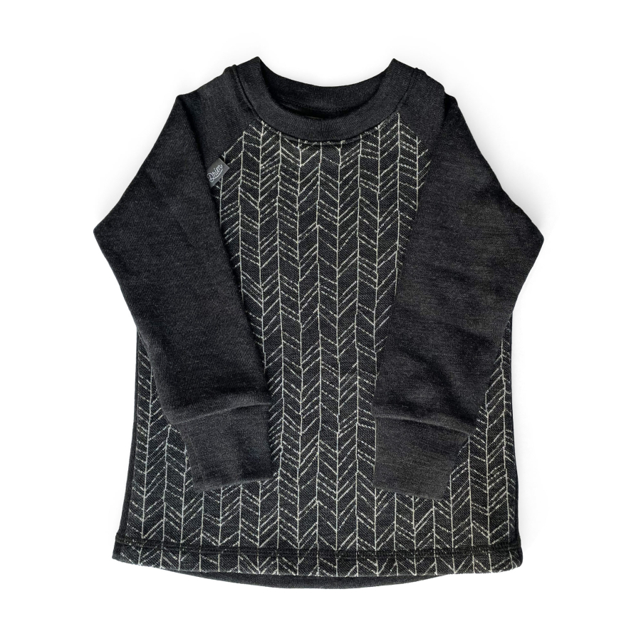 Rostoucí MERINO komplet Grafit line knit