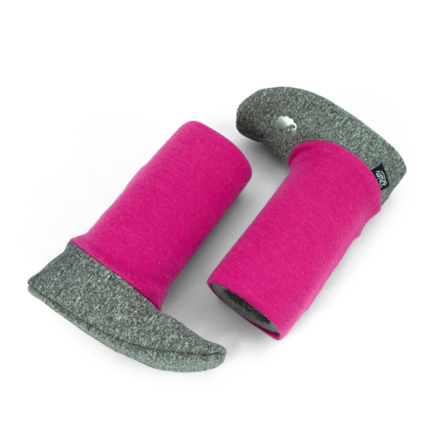 Softshelláčky MERINO soxie ash/pink