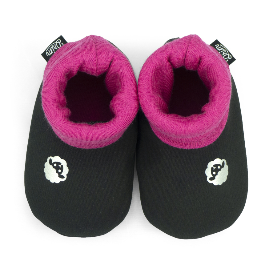 Softshelláčky MERINO soxie black/pink